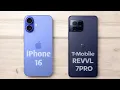 iPhone 16 vs T-Mobile REVVL 7 Pro