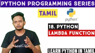 Lambda Function in Python python full course in tamil Adi Explains