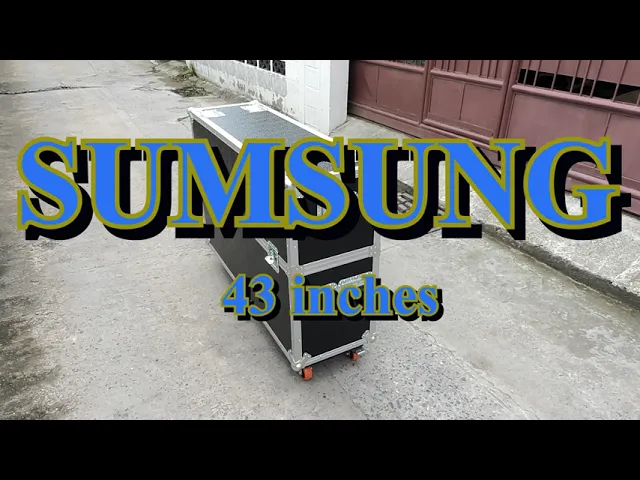 กล่องใส่จอ LED samsung 43 inches