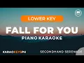 Download Lagu Fall For You - Secondhand Serenade (Lower Key - Piano Karaoke)