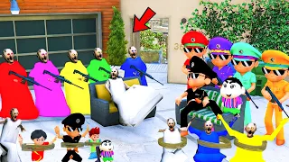 little singham attack on granny granny kaal saver her team from little singham attack in gta 5