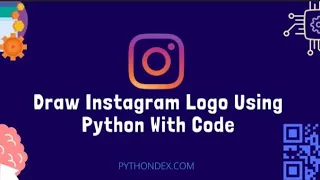 How to create Instagram logo using python