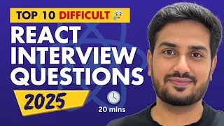 Top 10 React Interview Questions and Answers 2025 ReactJS Interview Questions for Experienced Devs