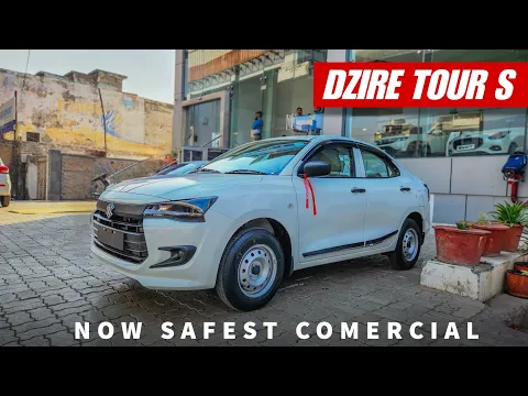 2025 Maruti Suzuki Dzire Tour S Cng : 5 Star टैक्सी with 6 Airbags