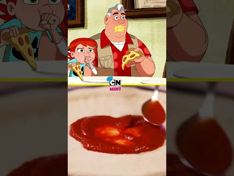 Menú de #CN | La deliciosa pizza de pepperoni de #Ben10 🍕@fatafeat