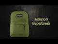 Mochila Jansport Superbreak Olive Green Verde Review Youtube