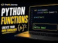 Python Functions Made Simple Write Once Use Anywhere