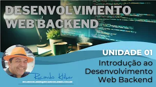 [Desenvolvimento Web BackEnd] Introdução ao Desenvolvimento Web Backend