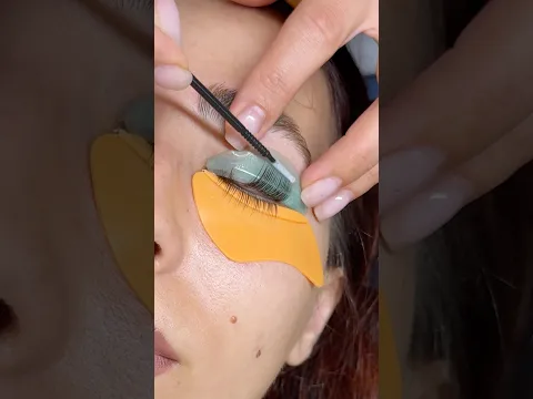 Upper and bottom lash lift #lashes #shorts #youtubecreator