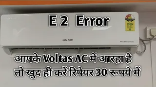 Voltas AC E 2 Error Voltas ac e2