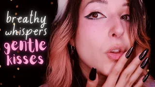 asmr helping you sleep goodnight kisses slow breathy whispers