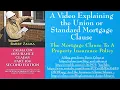 A Explaining the Union or Standard Mortgage Clause