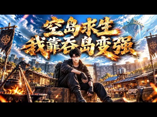 In Sky Island Survival, I’ve grown stronger by devouring islands!