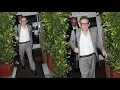 CEO of Universal Music Group Lucian Grainge Steps Out For Dinner At Giorgio Baldi in LA