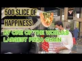 Inside Papa John s Distribution of 500 Pizza Slice in a food drive