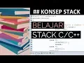 Konsep Dasar Stack dengan ARRAY - Pemrograman dan Struktur Data