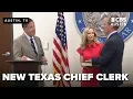 WATCH LIVE Texas Chief Clerk Swearing-In Ceremony