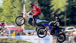 BAR To BAR Racing Battle With Medium Boy!
