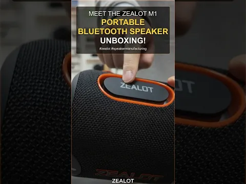 Y☆335 ZEALOT ポータブルワイヤレススピーカー 新品未開封品 ZEALOT M1 スピーカー動画 | ポータブルBluetoothスピーカーの開封レビュー