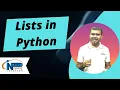 Mastering Lists in Python A Comprehensive Guide