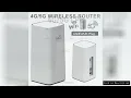 New 4G LTE WiFi Router CPF101-E 4G/5G CPE Router 300Mbps WiFi Wireless Modem Home Office WiFi Hotspo