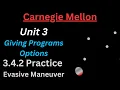 CM CS0 Unit 3 Lesson 13 Practice Activity Evasive Maneuver