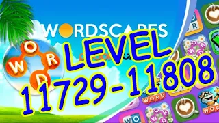 WordScapes Level 11729-11808 Answers Master Level