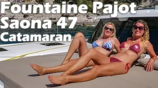Fountaine Pajot Saona 47 Catamaran – Boat Tour