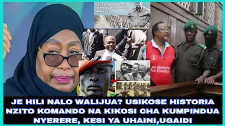 JE HILI NALO WALIJUA? USIKOSE HISTORIA NZITO KOMANDO NA KIKOSI CHA KUMPINDUA NYERERE, KESI ZA UHAINI
