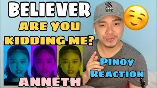 Download PINOY REACTION | ANNETH - BELIEVER | IMAGINE DRAGON MP3