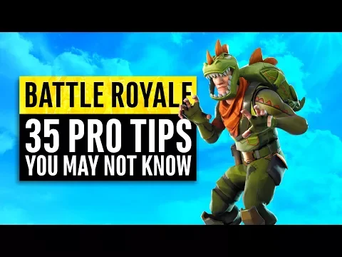 Fortnite Battle Royale | 35 Tips and Tricks from the Professionals