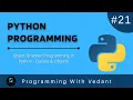 Python Programming Object Oriented Programming Classes Object Tutorial