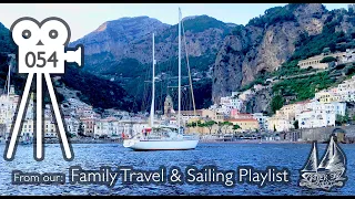 Sailing the Amalfi Coast of Italy, Visiting Herculaneum & Capri Island’s Super Yacht Anchorage! Ep54