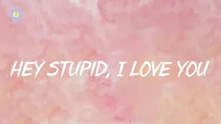 JP Saxe - Hey Stupid, I Love You (lyric video)