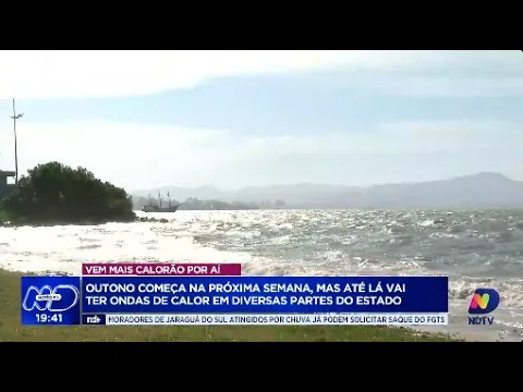 SC se despede do verão com temperaturas elevadas: expectativa de 40 graus antes da chegada do outono