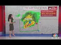 Flash flood warning issued for Gorman surrounding areas