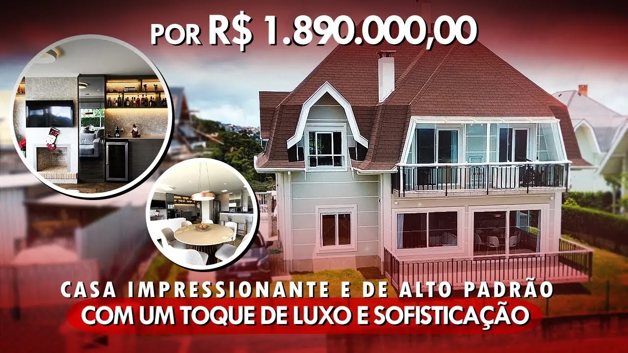 Video do Imóvel: ⚜️ Casa Excepcional em Campos do Jordão - Exclusividade e Sofisticação