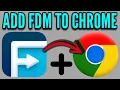 How to Add FDM Free Download Manager Extension to Chrome Add FDM to Chrome