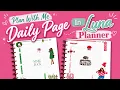 Daily Tip-In For Luna Planner Plan With Me Daily Pages August Week 2 Hemlock Oak Free Printable