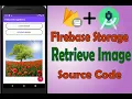 Retrieve Image In Firebase Storage Android Studio Easy Way Source Code