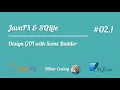 02 1 JavaFXandSQLite - Design GUI with SceneBuilder