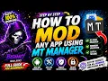 How To Mod Any Android App Using MT Manager 2026 Full Beginner Guide