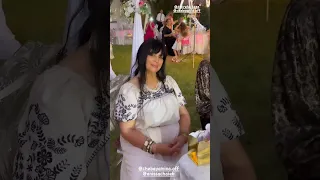 الشابة يمينة وبشرى عقبي في حفلة سبوع ابنة الشاب وحيد بشرى عقبي 