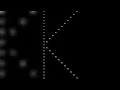 K alphabet by stars Python code to print K shape by stars