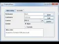 JAVA Swing - Creating Tabbed structures using JTabbedPane