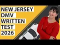 New Jersey DMV Written Test 2026 60 Questions with Explained Answers