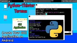 How to Run do Python-tkinter Program on Android Termux Step by step in Hindi