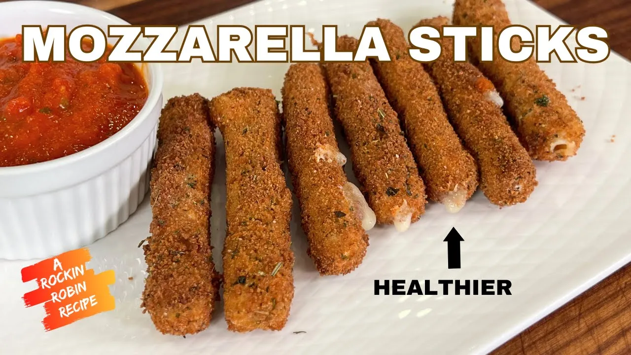 The Best Recipe for Healthier Mozzarella Sticks that are Gluten Free