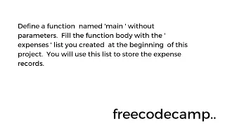 Learn Lambda Functions by Building an Expense Tracker Python Beta Cert Step 23