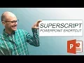 How to Superscript Subscript in PowerPoint w Keyboard Shortcuts